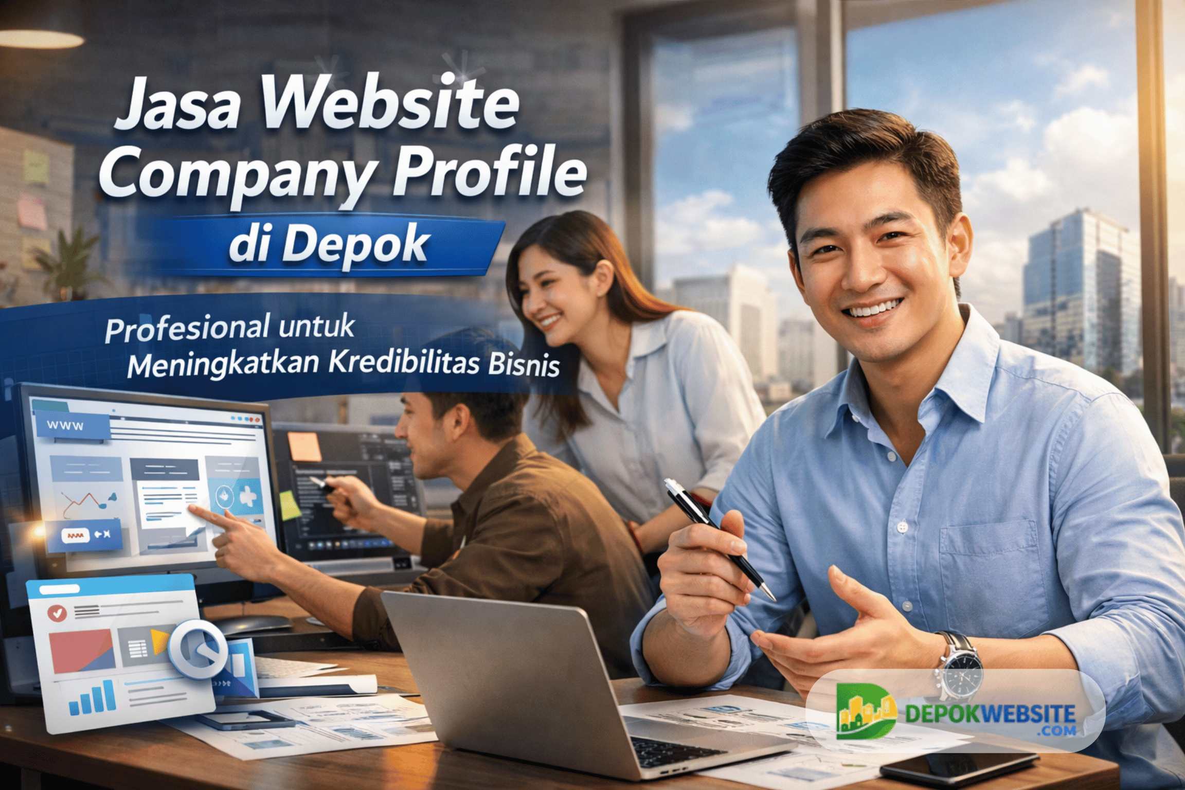 Jasa Website Depok untuk Perusahaan Profesional